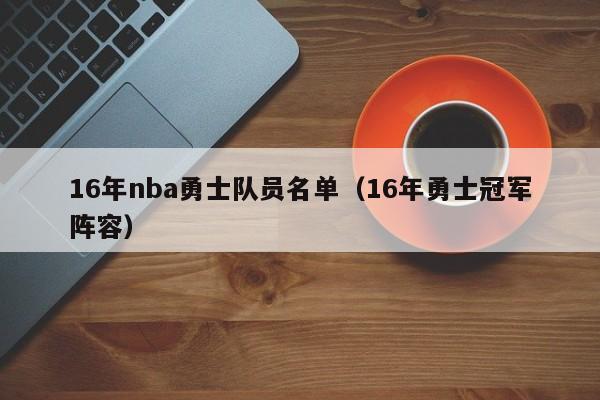 16年nba勇士队员名单（16年勇士冠军阵容）